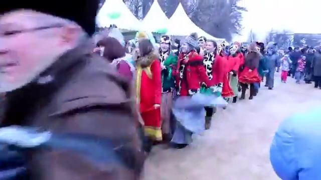 Масленица в Захарово 2015. Таранда Гедиминас. Парад смотреть онлайн