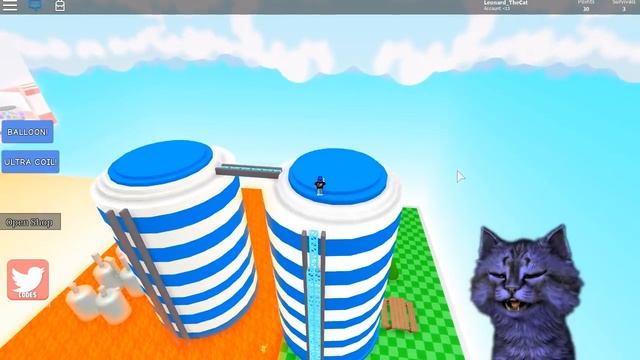 КОШКА ЛАВА! / ПОЛ ЭТО ЛАВА! #3 в РОБЛОКС / The Floor is LAVA! ROBLOX смотреть онлайн