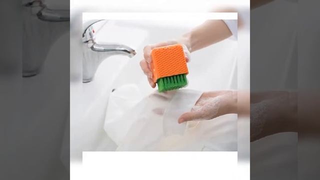 Silicone Laundry brush silicone granules can absorb bras смотреть онлайн