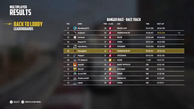 Wreckfest Live Stream