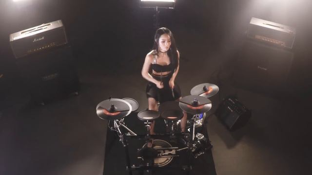 A-Yeon Drumming with NUX DM-4 смотреть онлайн