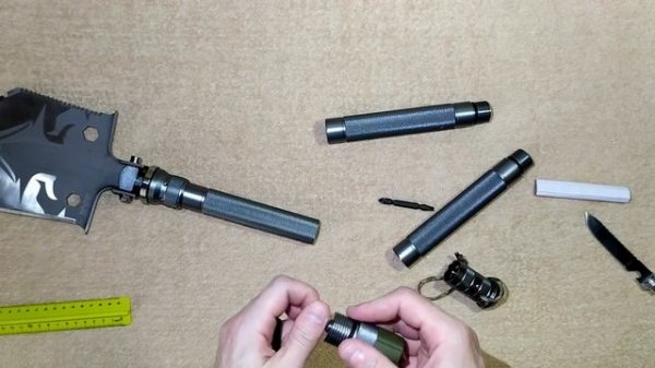 Туристическая лопата ALMIGHTY EAGLE. Многофункциональная. Обзор