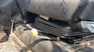 Устанавил сиденье на пневмоподвеске Grammer в МТЗ.