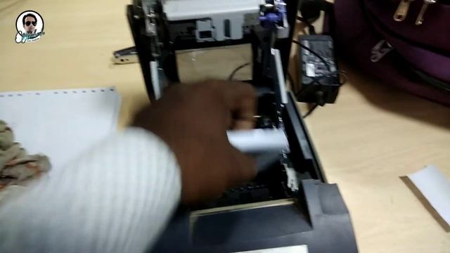 How to install Ribbon cartridge in Epson pos printer смотреть онлайн