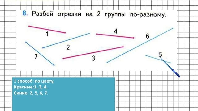 Страница 95 Задание 8 – Математика 1 класс (Моро) Часть 1 смотреть онлайн