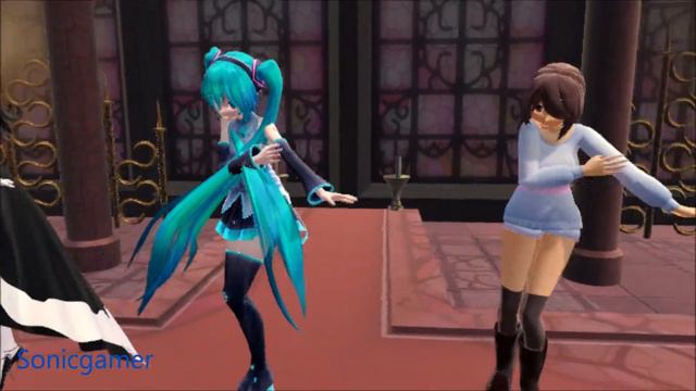 [MMD x Vocaloid x Undertale x Batim][DLWorld Is Mine-Miku,Alice y Frisk смотреть онлайн