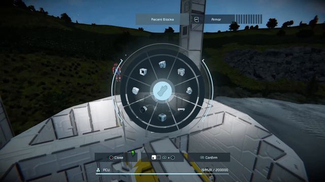 Space Engineers Falcon 9 Block 5 Build 2nd Stage And Crew Dragon смотреть онлайн