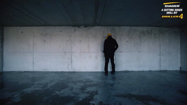 DRILLER 4  DRILL BIT -  WITH 4 CUTTING EDGES DRILLS REINFORCED CONCRETE