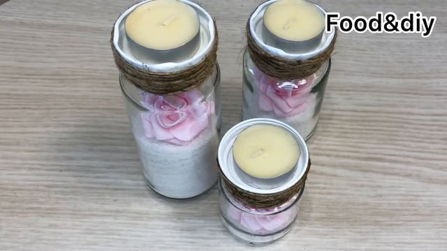Красота из баночек от детского питания ??/DIY Cool Way to Reuse Empty Baby Food Jars/ смотреть онлайн