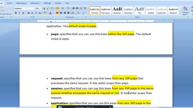 JavaBeans classes and JSP смотреть онлайн