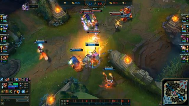 Udyr Quadra kill in ranked silver wow смотреть онлайн