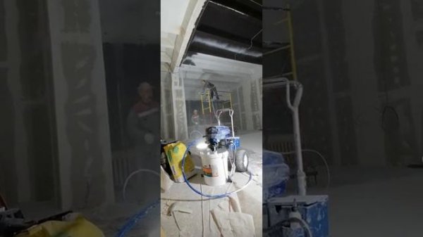 Механизированная покраска коммерческих помещений (astech asm 6200 - аналог graco Mark 5)