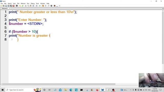 Perl Programming Beginners Tutorial - If Else Conditionals 2022 смотреть онлайн
