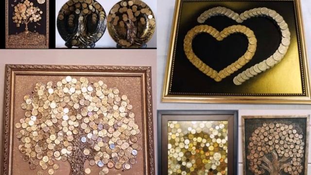 Идеи создания Изделий и ? Сувениров из Монет! смотреть онлайн