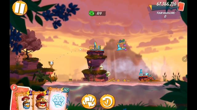 Angry Birds 2 AB2 Clan Battle (CVC) - Complete 15 Rooms (Bubbles) смотреть онлайн