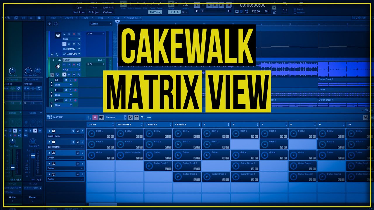 Cakewalk by BandLab DJ Matrix 2023