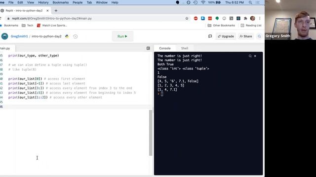 Intro to Python w/ Byte Academy, 2 of 3 смотреть онлайн