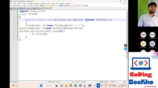 File Handling in Java Using BufferedReader | Read Function In Java | Java Tutorial | Part - 2 смотреть онлайн