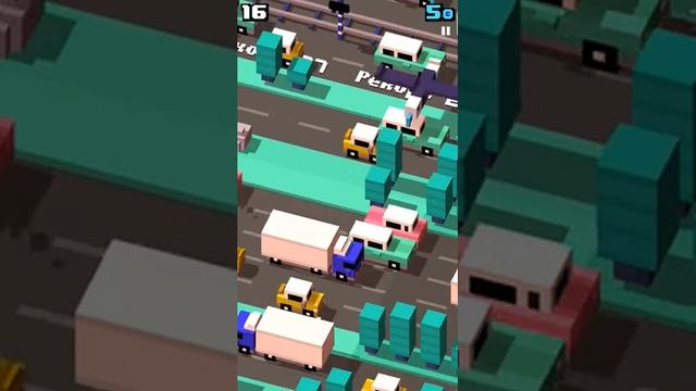 Играем в crazy road (моё первое видео) смотреть онлайн