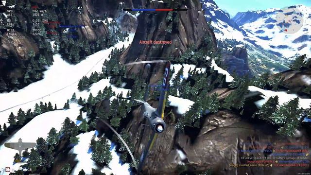 Ki-43-III ko (PRC) 44-0 - {War Thunder, Air Arcade, 2.23} смотреть онлайн