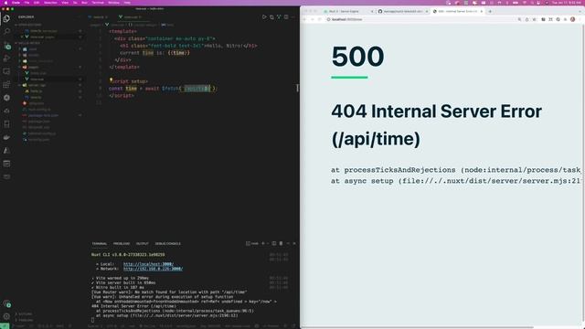 Nuxt 3 - Nuxt Nitro Server Engine смотреть онлайн