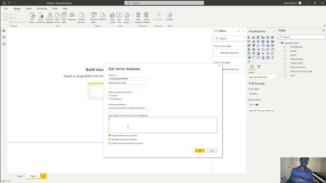 How do I Import data from SQL Server to Power BI смотреть онлайн