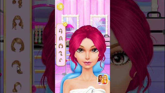 MAKEOVER GAME - MAKEUP SALON GAME FOR GIRL KID PART 7 | HAIR SALON NEW STYLE | ANDROID/IOS смотреть онлайн