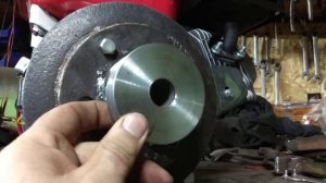 Как сделать центробежное сцепление из заднего барабана ока