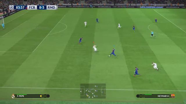 PES 2017 _ FCBarcelona pressure always lead to the gaol смотреть онлайн