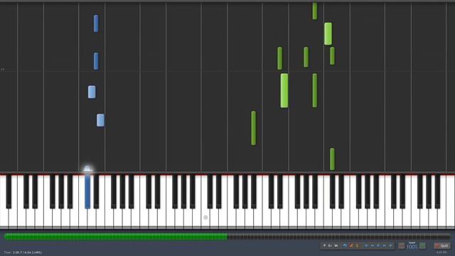 étoile et toi (édition le blanc) - Kizumonogatari III Reiketsu-Hen [傷物語 (Ⅲ冷血篇)] ED (Piano Synthesia смотреть онлайн