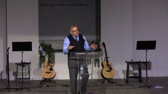 Sunday morning service