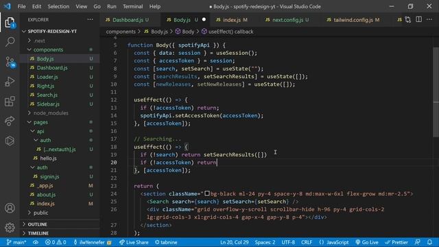 Build and Deploy a Fullstack Spotify Clone: Next.js, React, Recoil, Spotify API, Tailwind, Auth смотреть онлайн