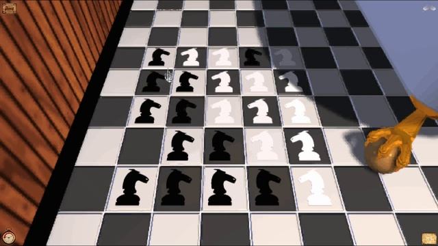 The 7th Guest knights puzzle in just 30 moves смотреть онлайн