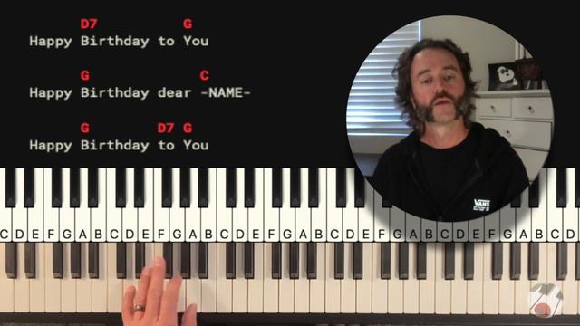 Happy Birthday | Piano Tutorial | Play & Sing смотреть онлайн