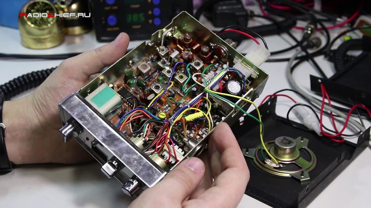 ✅ Ремонт радиостанции Cobra 19 XS (восстановление, repair) смотреть онлайн