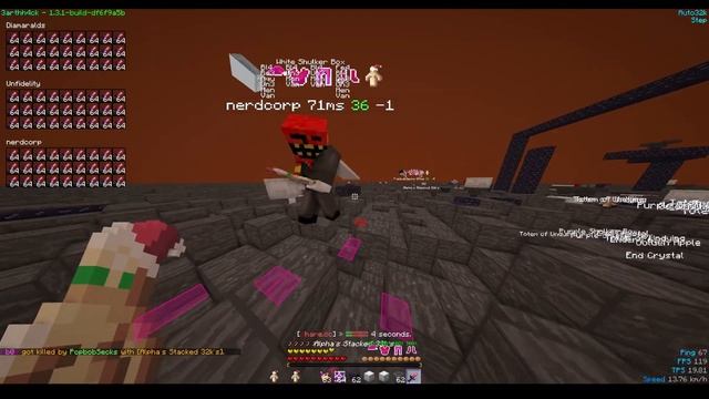 Auto32k Minecraft PvP | 3arthh4ck ohare.cc смотреть онлайн