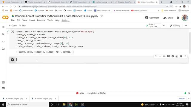 Random Forest Classifier Python Scikit-Learn #CodeItQuick смотреть онлайн