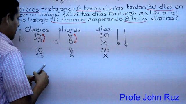 Regla de Tres Compuesta Ejercicio 1 смотреть онлайн