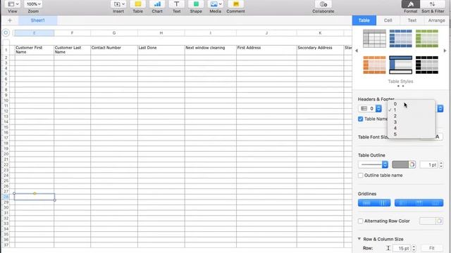 How to Make a Row Fixed in the Numbers Program For Mac смотреть онлайн
