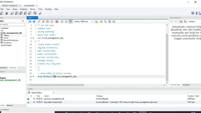 1Database creation, table creation, entity integrity, referential integrity, domain integrity MySQL смотреть онлайн