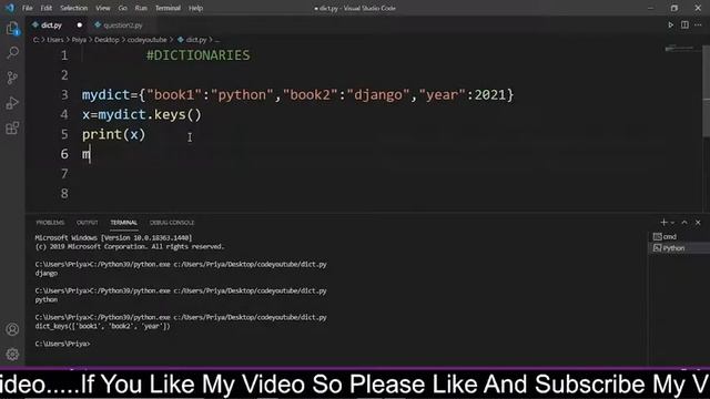Access dictionary items in python||get()||keys()||add a new item||Coding With Sarika|| смотреть онлайн