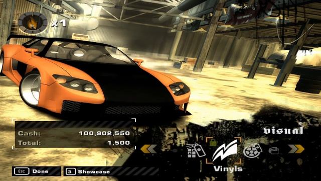 NFS Most Wanted| Mazda RX7 Tokyo Drift