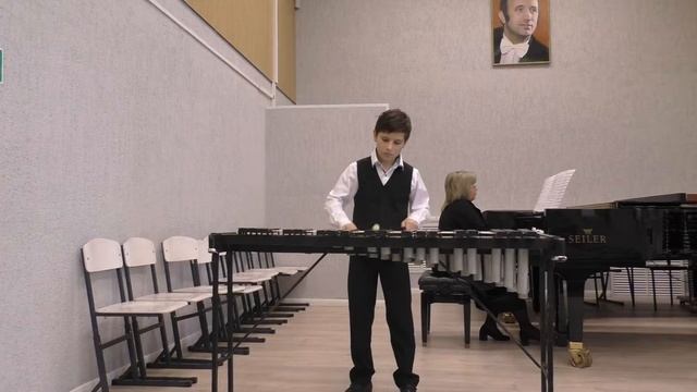 Зыков Иван, (ксилофон)-И. Брамс «Венгерский танец №5» смотреть онлайн