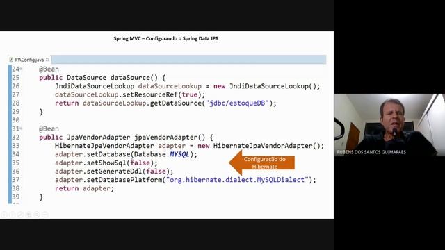 Aula 18 - Configurando o Spring Data JPA смотреть онлайн