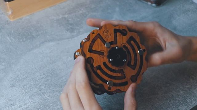 A Complex MATHEMATICAL MAZE! - The N-3 Puzzle Box смотреть онлайн