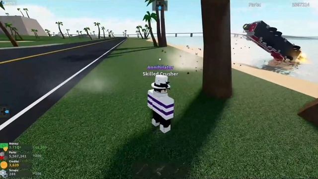Car Crushers 2 Funny Moments | Pt2 | Roblox смотреть онлайн