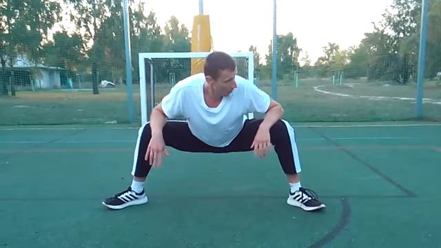 Элементы базовой растяжки нижней части тела - ног. смотреть онлайн