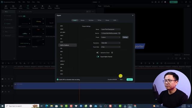 How To Export Transparent Background Video In Filmora 12