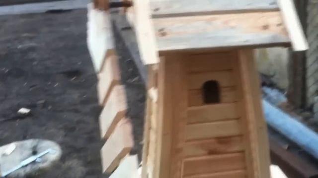 Decorative wooden mill. Shop "Do it with us" - Декоративная деревянная мельница. смотреть онлайн