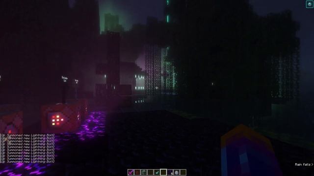 Minecraft Shaders - Iris/Sodium - Rethinking Voxels - Halloween Submission смотреть онлайн
